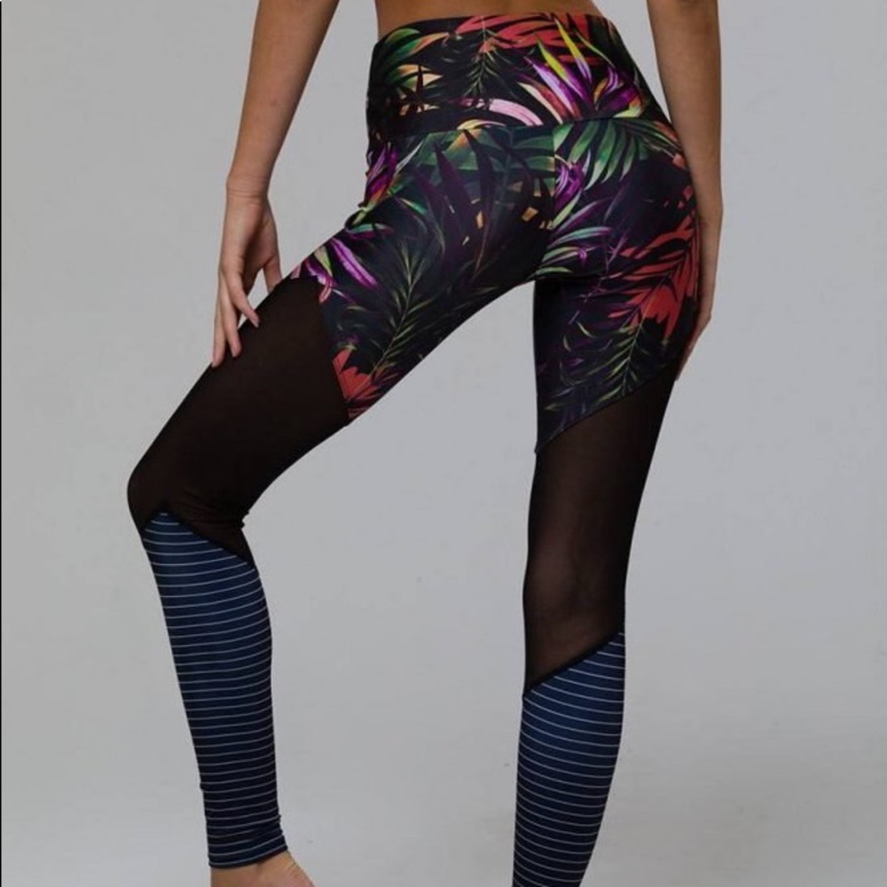 ONZIE XS High Rise Track Legging all night long